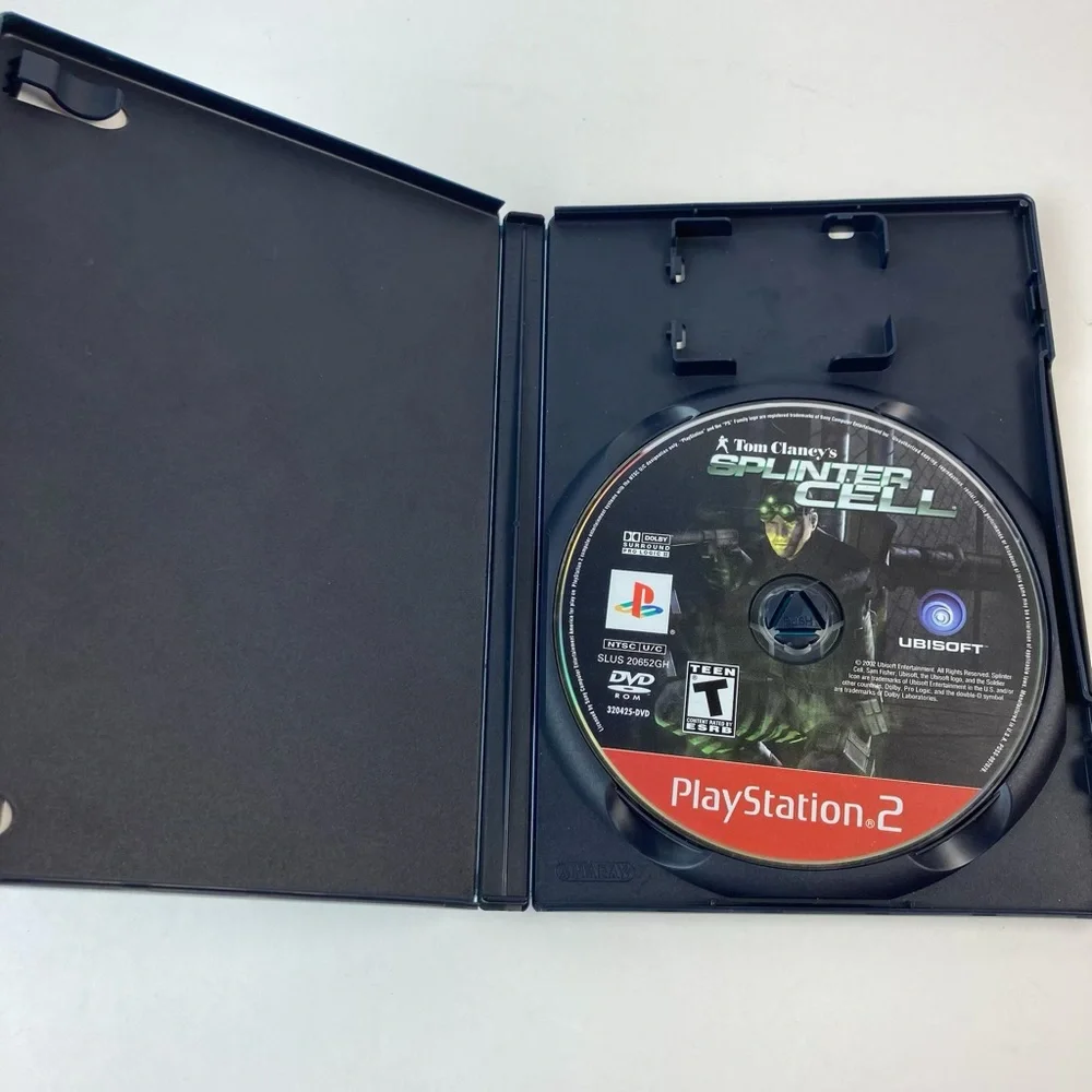 Tom Clancy's Splinter Cell  PlayStation 2 Splinter Cell Stealth Action Redefined